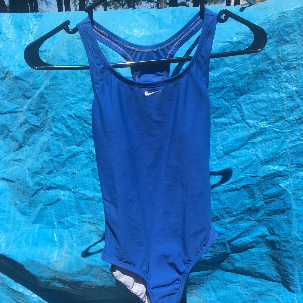 Nike one piece swim suit
